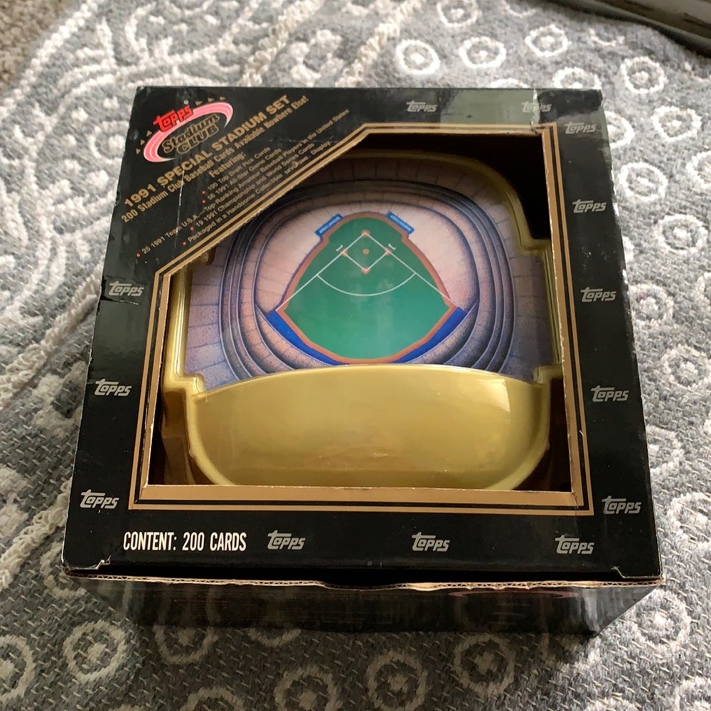 1991 Topps Stadium Club Special Stadium Set - Complete In Original Box